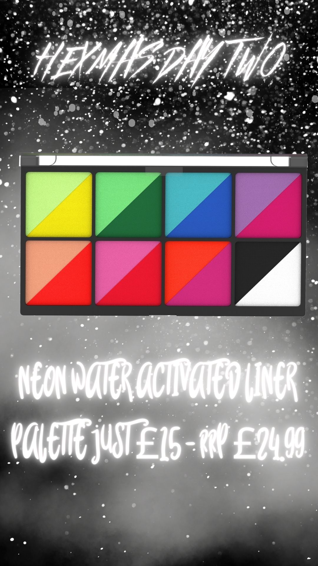 NEON Water Activated Liner Palette - Jolie Beauty